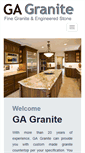 Mobile Screenshot of gagranite.com